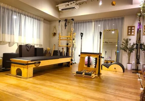 fis.pilatesのスタジオ内装