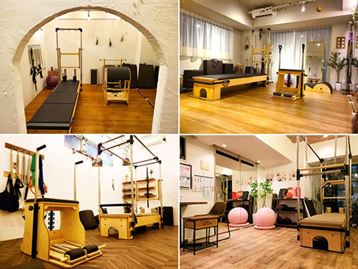 fis.pilatesのスタジオ内装